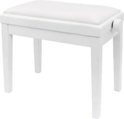 Sgabello per pianoforte in legno Pianonova HY-PJ023 Sgabello per pianoforte in legno White Gloss - 1