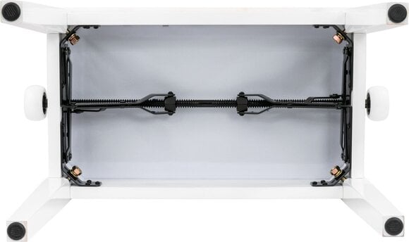 Дървена табуретка за пиано Pianonova HY-PJ023 Дървена табуретка за пиано White Gloss - 6