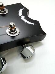 Folkgitarr Dean Guitars Flight Mahogany Travel Guitar Black Satin Folkgitarr (Skadad) - 1
