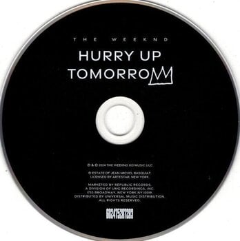 Zenei CD The Weeknd - Hurry Up Tomorrow (Basquiat Cover) (Indie Exclusive) (Limited Edition) (CD) - 2
