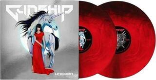 Disc de vinil Gunship - Unicorn (Indie Exclusive) (Blood & Black Marbling Coloured) (2 LP) - 1