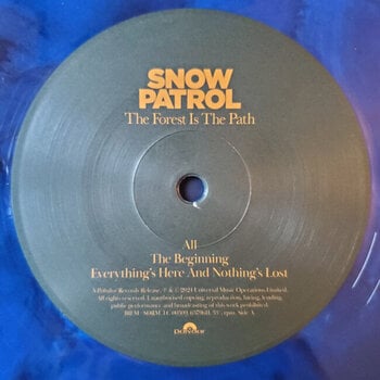 LP ploča Snow Patrol - The Forest Is The Path (Limited Edition) (Blue Marbled Coloured) (2 LP) - 5