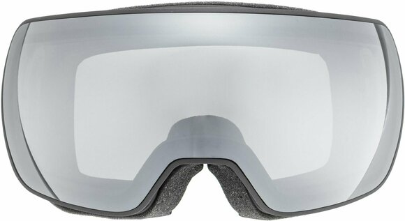Ski Goggles UVEX Compact LM Black Mat/Litemirror Silver 17/18 - 2