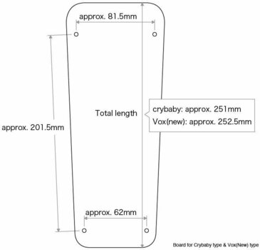 Wah-Wah Pedal E.W.S. Wah Board Special for CryBaby - 5