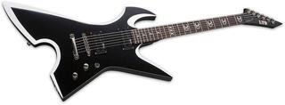 Elektrická gitara ESP LTD MAX-200 RPR Black with White Bevels Elektrická gitara - 2