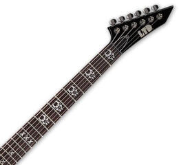 Elektrická gitara ESP LTD MAX-200 RPR Black with White Bevels Elektrická gitara - 4