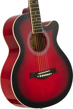 Guitarra jumbo Pasadena SG026C-38 Red Sunburst Guitarra jumbo - 4