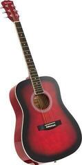 Guitarra dreadnought Pasadena SG028 Red Sunburst Guitarra dreadnought - 2