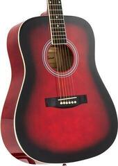 Guitarra dreadnought Pasadena SG028 Red Sunburst Guitarra dreadnought - 3