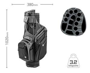 Cart Bag Motocaddy Protekta 2025 Black/Charcoal Cart Bag - 5