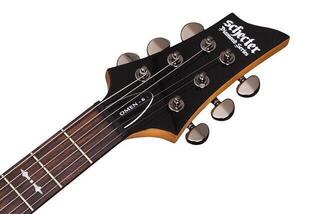 Elektromos gitár Schecter Omen 6 Gloss Black Elektromos gitár - 7