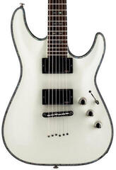 E-Gitarre Schecter C1 Hellraiser White E-Gitarre - 3