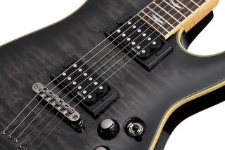 Elektrická gitara Schecter OMEN EXTREME 6 See Thru Black Elektrická gitara - 3
