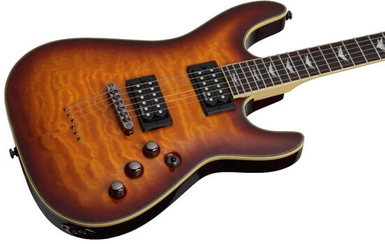 E-Gitarre Schecter OMEN EXTREME 6 Vintage Sunburst E-Gitarre - 4
