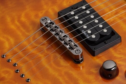E-Gitarre Schecter OMEN EXTREME 6 Vintage Sunburst E-Gitarre - 5