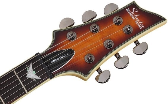 E-Gitarre Schecter OMEN EXTREME 6 Vintage Sunburst E-Gitarre - 9