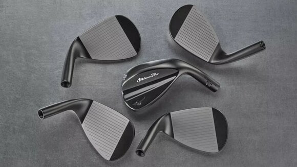 Kij golfowy - wedge Mizuno Pro T-1 Soft White Satin Kij golfowy - wedge Prawa ręka Stal 54° 10° Wedge Flex - 7
