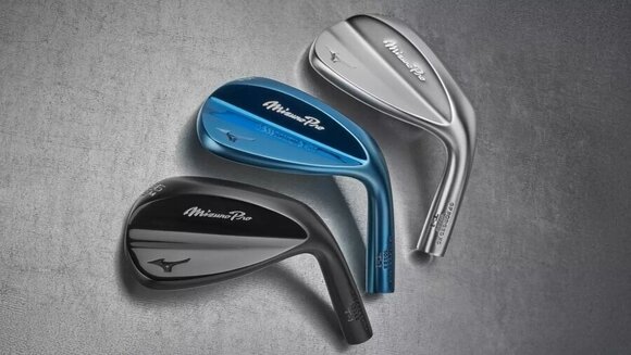 Kij golfowy - wedge Mizuno Pro T-1 Soft White Satin Kij golfowy - wedge Prawa ręka Stal 54° 10° Wedge Flex - 8