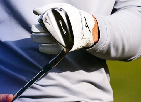 Kij golfowy - wedge Mizuno Pro T-1 Soft White Satin Kij golfowy - wedge Prawa ręka Stal 54° 10° Wedge Flex - 10