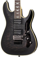 Elektrická gitara Schecter Omen Extreme 6 FR SeeThru Black Elektrická gitara - 2