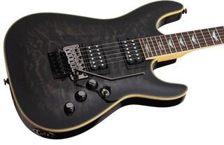 Elektrická gitara Schecter Omen Extreme 6 FR SeeThru Black Elektrická gitara - 3
