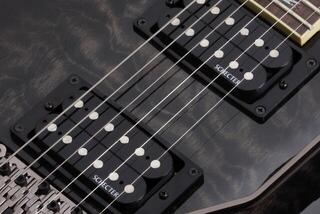 Elektrická gitara Schecter Omen Extreme 6 FR SeeThru Black Elektrická gitara - 5
