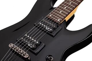 Elektrická gitara Schecter SGRC1 Black Elektrická gitara - 4