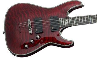 E-Gitarre Schecter C-1 Hellraiser Black Cherry E-Gitarre - 3