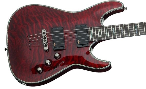 Guitarra elétrica Schecter C-1 Hellraiser Black Cherry Guitarra elétrica - 4