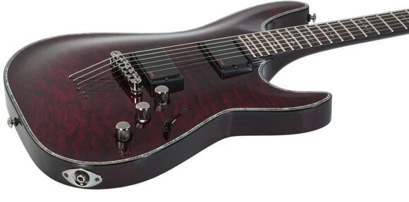 Guitarra elétrica Schecter C-1 Hellraiser Black Cherry Guitarra elétrica - 5