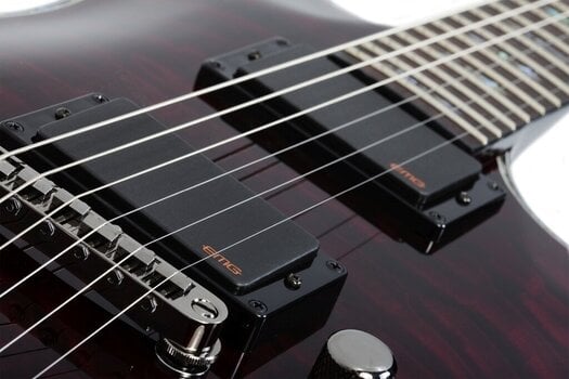 Guitarra elétrica Schecter C-1 Hellraiser Black Cherry Guitarra elétrica - 10