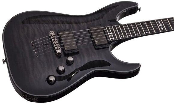 E-Gitarre Schecter Hellraiser Hybrid C-1 Trans Black Burst E-Gitarre - 4