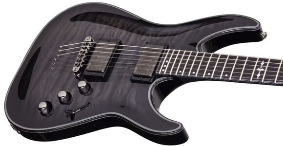E-Gitarre Schecter Hellraiser Hybrid C-1 Trans Black Burst E-Gitarre - 5