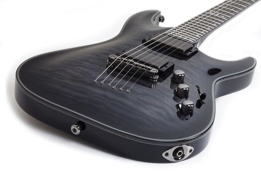 E-Gitarre Schecter Hellraiser Hybrid C-1 Trans Black Burst E-Gitarre - 7