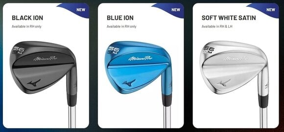 Golfová palica - wedge Mizuno Pro T-1 Black IP Golfová palica - wedge Pravá ruka Oceľ 52° 10° Wedge Flex - 5