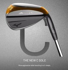 Ключка для гольфу - танкетка Mizuno Pro T-1 Blue IP Ключка для гольфу - танкетка Права рука Сталь 60° 10° Wedge Flex - 2
