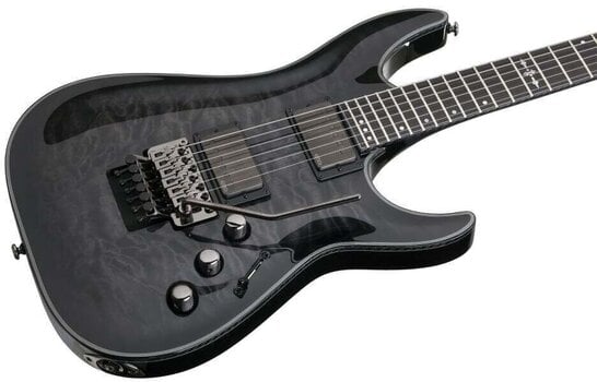 E-Gitarre Schecter Hellraiser Hybrid C-1 FR Trans Black Burst E-Gitarre - 4