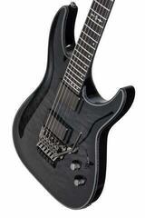 E-Gitarre Schecter Hellraiser Hybrid C-1 FR Trans Black Burst E-Gitarre - 4