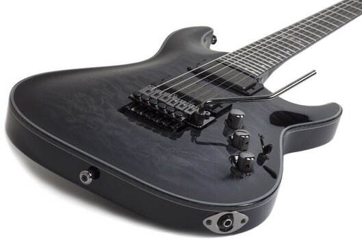 E-Gitarre Schecter Hellraiser Hybrid C-1 FR Trans Black Burst E-Gitarre - 6
