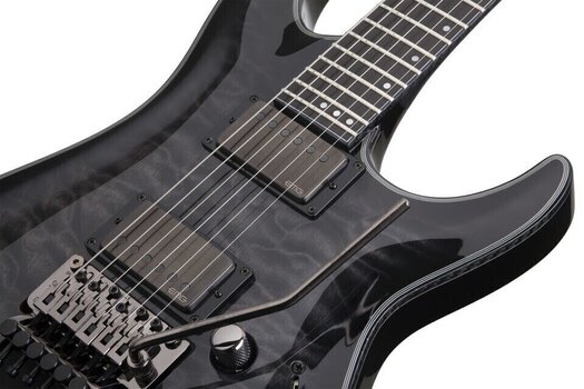 E-Gitarre Schecter Hellraiser Hybrid C-1 FR Trans Black Burst E-Gitarre - 9