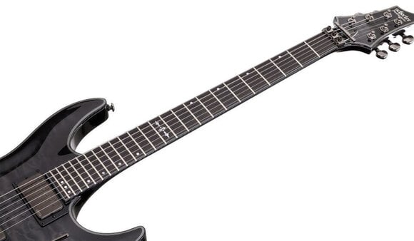 E-Gitarre Schecter Hellraiser Hybrid C-1 FR Trans Black Burst E-Gitarre - 10
