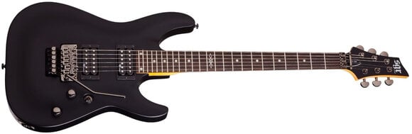 Elektrická kytara Schecter C-1 FR SGR Midnight Satin Black Elektrická kytara - 2