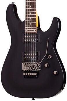 Elektrická kytara Schecter C-1 FR SGR Midnight Satin Black Elektrická kytara - 3