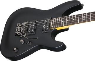 Elektrická gitara Schecter C-1 FR SGR Midnight Satin Black Elektrická gitara - 4