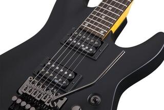 Elektrická gitara Schecter C-1 FR SGR Midnight Satin Black Elektrická gitara - 5