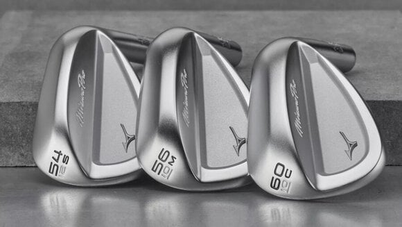 Golfová palica - wedge Mizuno Pro T-3 Soft White Satin Golfová palica - wedge Pravá ruka Oceľ 58° 08° Wedge Flex - 10