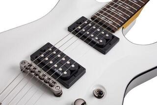 Elektromos gitár Schecter Omen 6 Vintage White Elektromos gitár - 4