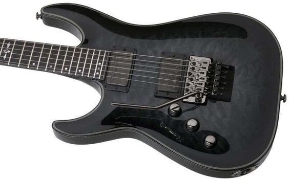 Electric guitar Schecter Hellraiser Hybrid C-1 FR Trans Black Burst Electric guitar - 4
