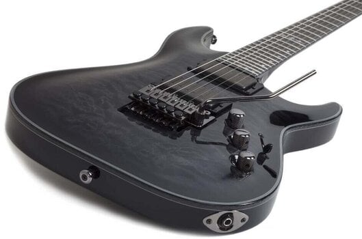 Electric guitar Schecter Hellraiser Hybrid C-1 FR Trans Black Burst Electric guitar - 5