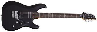 E-Gitarre Schecter C-6 FR Deluxe Satin Black E-Gitarre - 1